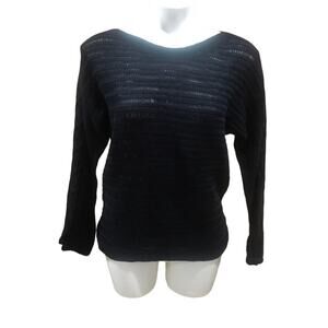 NEW NY&C Black Sweater sz S Black Knit Sweater